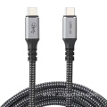 100W Transmission USB4.0 Nylon Braiding Data Cable